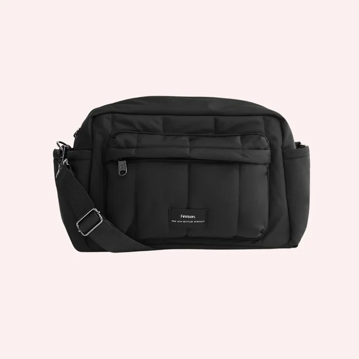 Freya Eco Oversized Stroller Organiser – Black