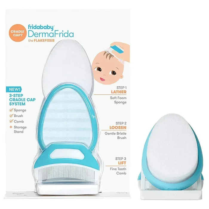 Frida Baby – DermaFrida FlakeFixer 3 Step Cradle Cap System