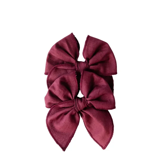 Garnet | Pigtail Set – Petite Party Bow