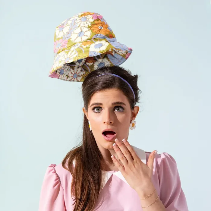 Gatherin’ Flowers Puffy Bucket Hat