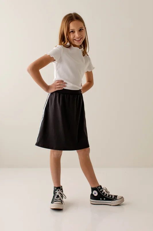Girl Modest Knee Length Athletic Skort FINAL SALE