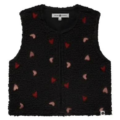 GIRLS TEDDY GILET