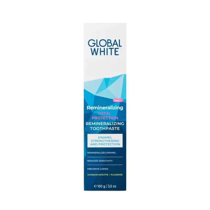 Global White Toothpaste Remineralizing 100G