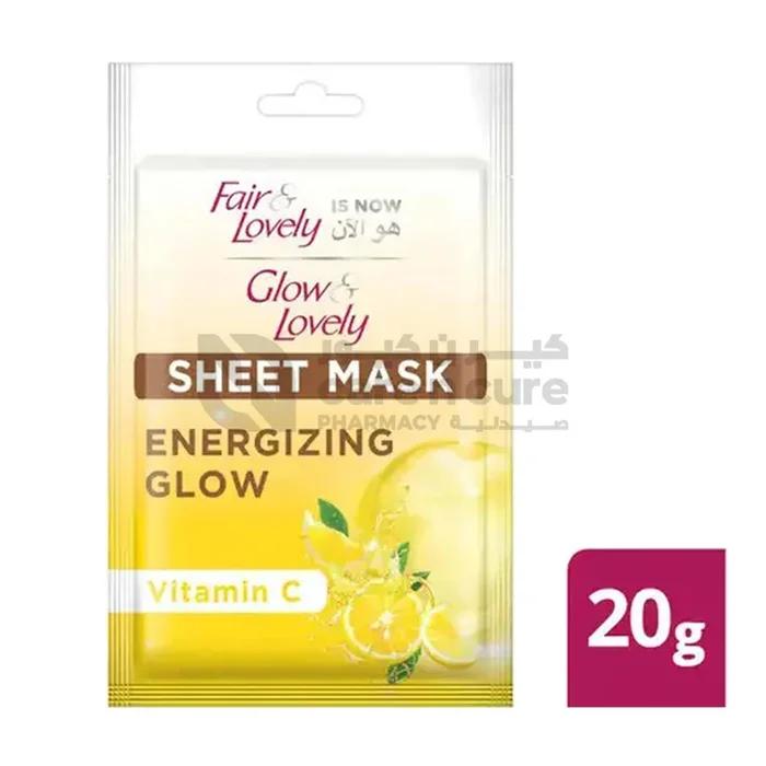 Glow & Lovely Mask Energizing Glow Vitamin C Sheet 20 g