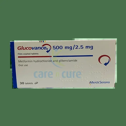 Glucovance 500mg/2.5mg Tablets 30 Pieces