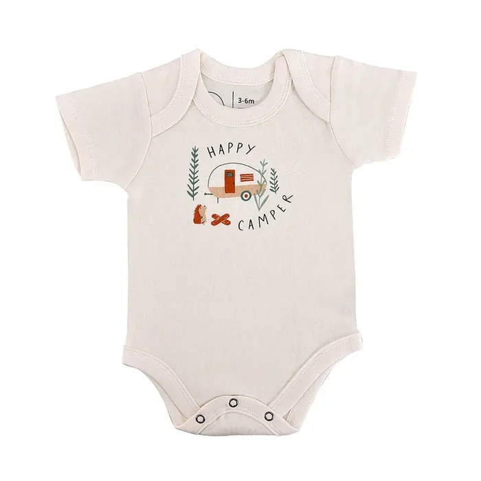 Graphic Bodysuit | Happy Camper