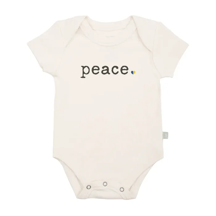 graphic bodysuit | peace