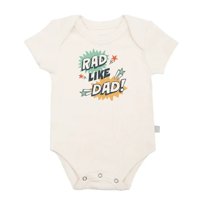 Graphic Bodysuit | Rad Like Dad Explosion