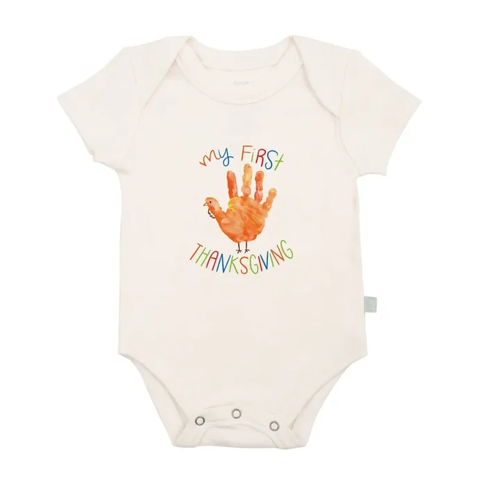 graphic bodysuit | thanksgiving hand