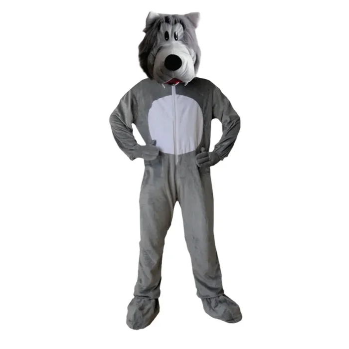 Gray Wolf Mascot – Kids