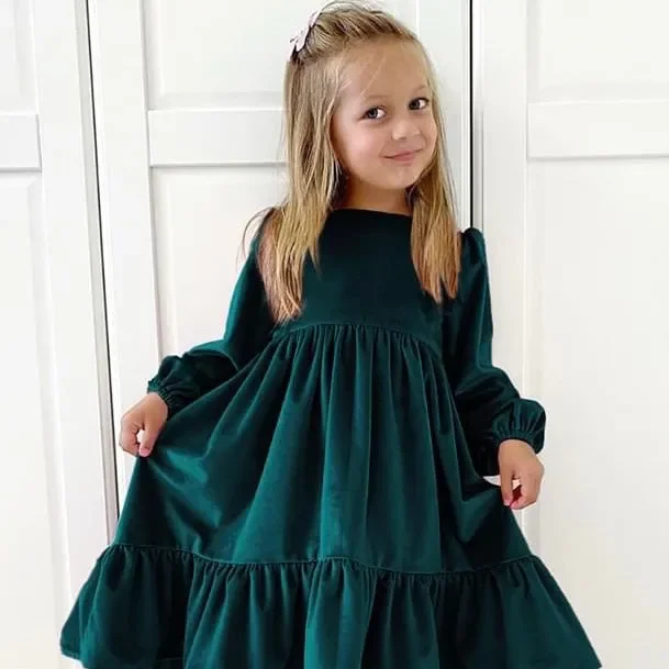 Green Party Dress