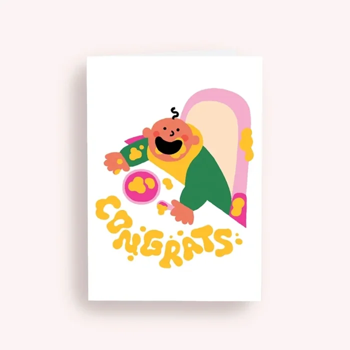 Greeting Card – Congrats!