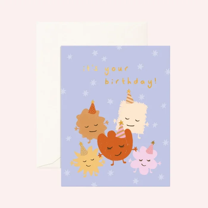 Greeting Card – Five Little Monsters