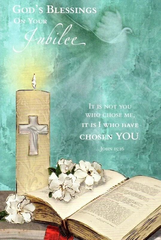 Greeting Card – God’s Blessings on Your Jubilee