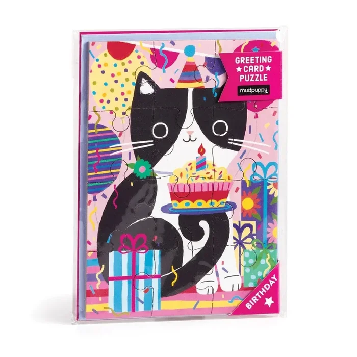 Greeting Card Puzzle – Purr-fect Cat