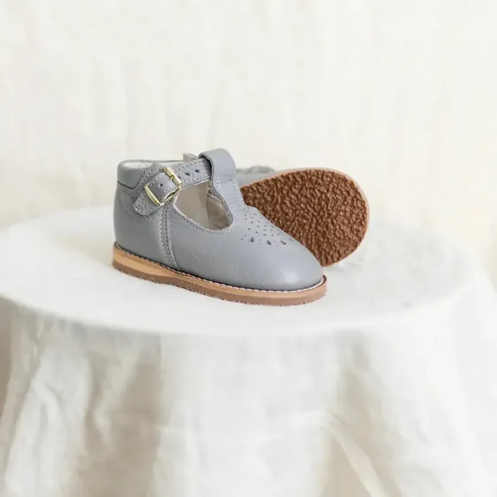 Greta T-strap – Heron