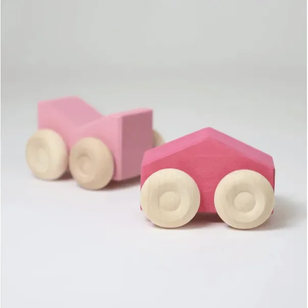 Grimm’s Stacking Cars- Pink