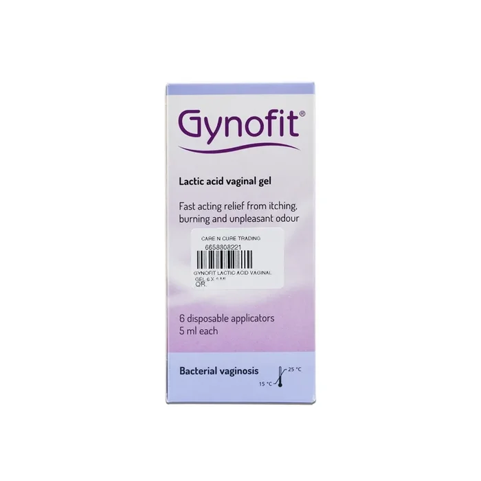 Gynofit Lactic Acid Vaginal Gel 6 X 5 ml