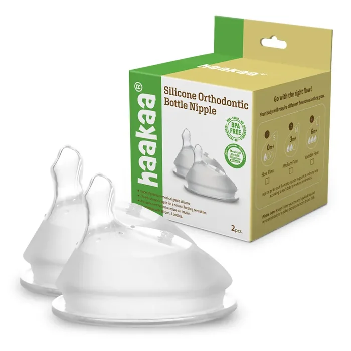 Haakaa Gen 3 Silicone Orthodontic Anti-Colic Nipple