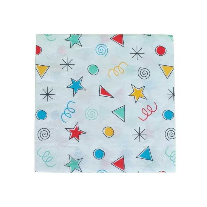 Happy Colors Napkins (set Of 16)