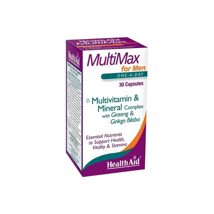 Health Aid Multimax For Men 30 Capsules