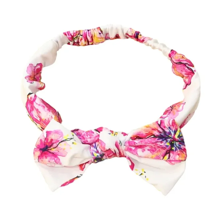 Hibiscus Kiss Bow Headband