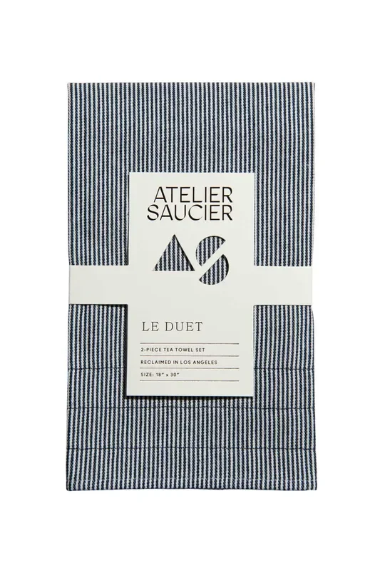 Hickory Stripe Tea Towels | Set Of 2