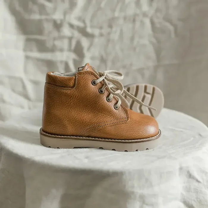 High Top Boot – Cognac
