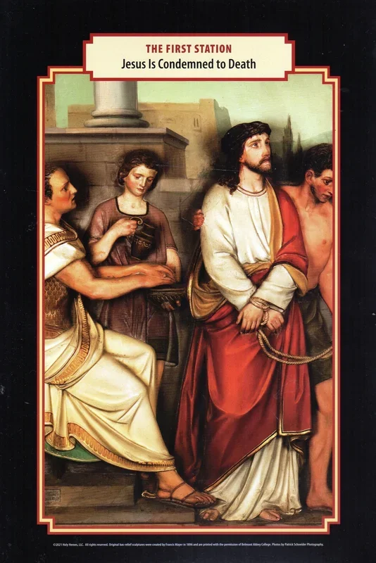 Holy Heroes – Stations of the Cross Quality Laminated Posters 205x305mm