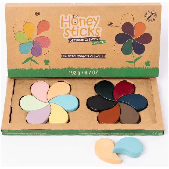 Honeysticks Petals Pure Beeswax Crayons