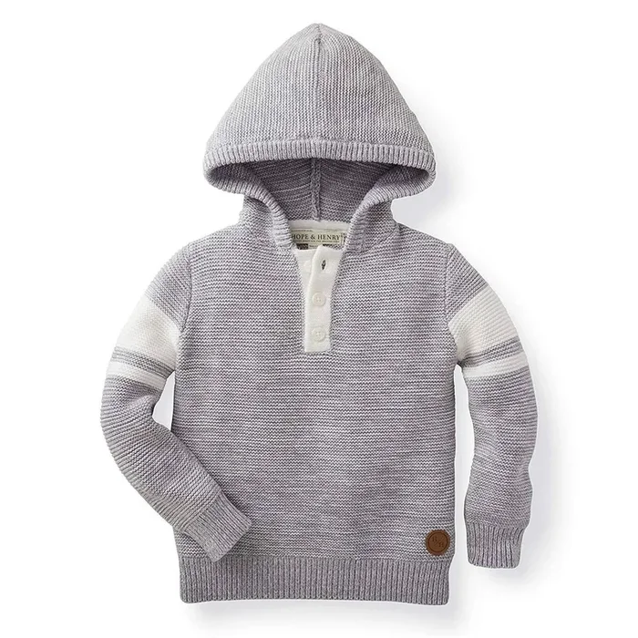 Hooded Pullover Sweater – Baby