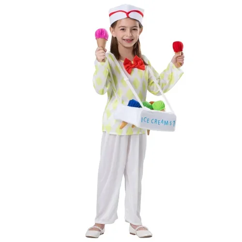 Ice Cream Vendor Costume – Kids