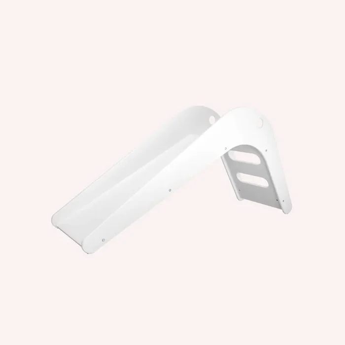 Indoor Wooden Slide – White