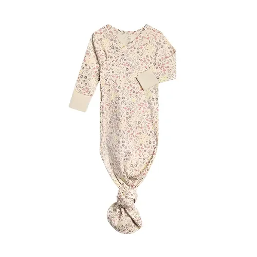 Indy Organic Newborn Kimono Gown – Giada + Lilla