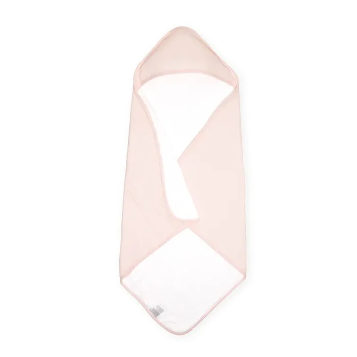 Infant Hooded Towel – Light Pink