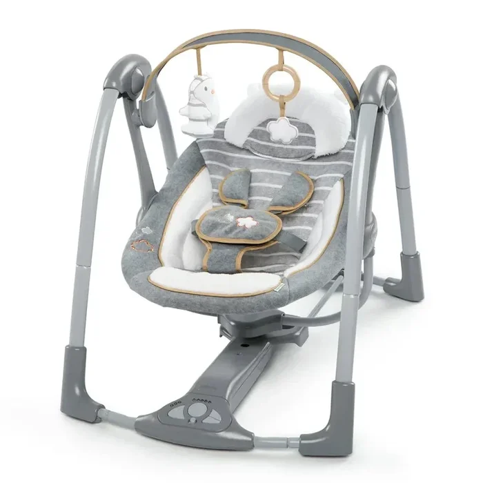 Ingenuity – Swing ‘n Go Portable Swing – Bella Teddy
