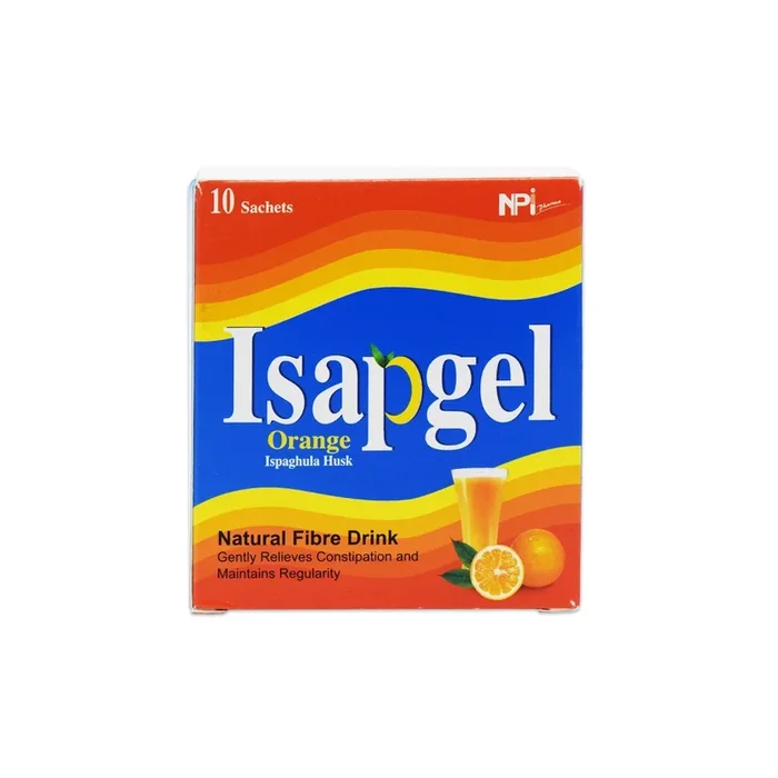 Isapgel Orange Sachets 10 Pieces