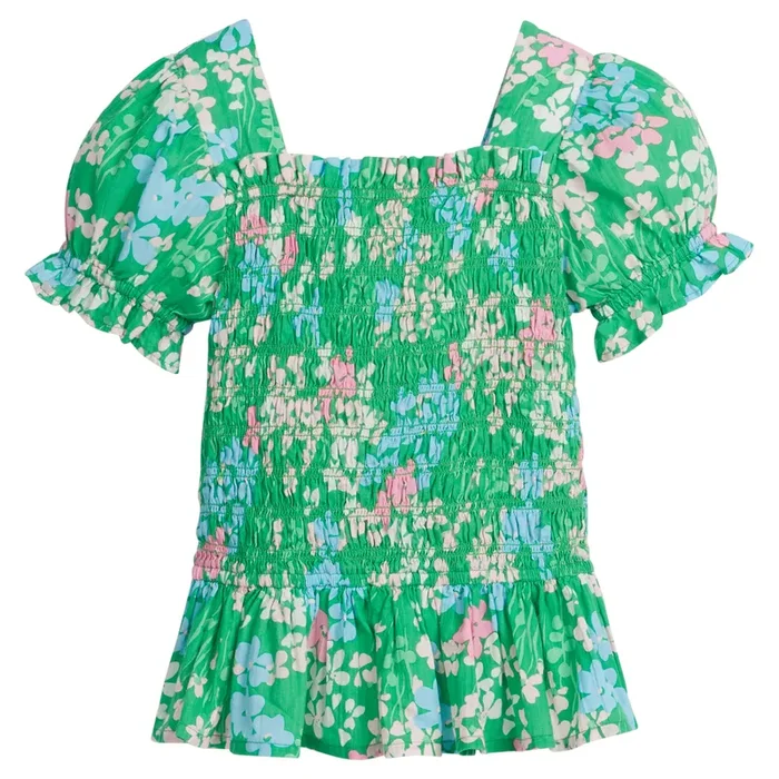Isla Top – Palmetto Floral
