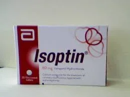 Isoptin 80mg Tablets 20 Pieces