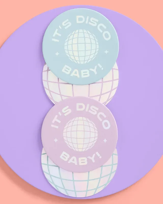 It’s Disco, Baby! Coasters – 16 Paper Coasters