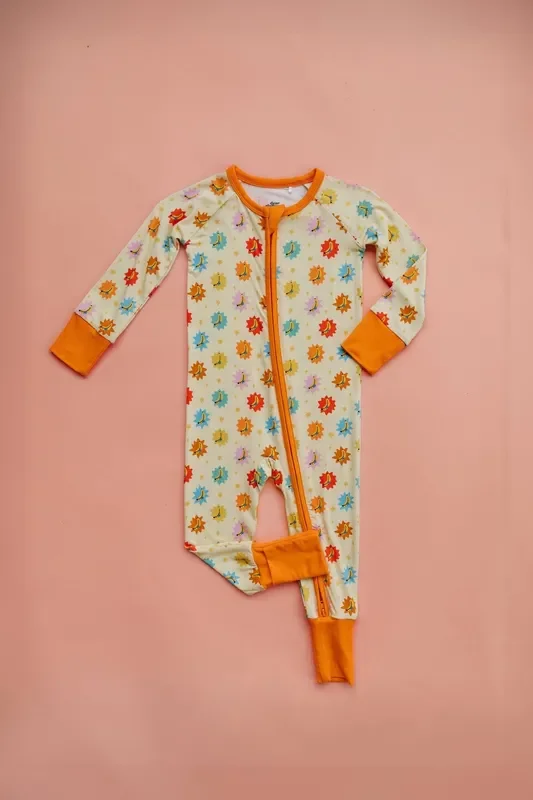 Its Bananas Zipper Romper