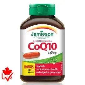 Jamieson CoQ10 250mg Softgels 45’s