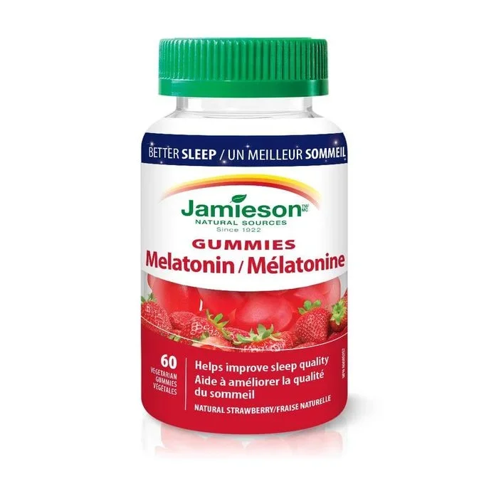 Jamieson Melatonin Gummies 2.5mg – 60’s