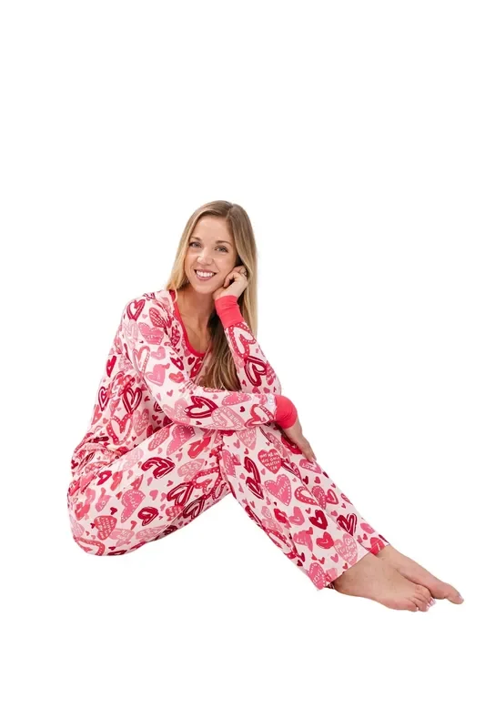 John 3:16 Pink Women’s Pj Set Bamboo