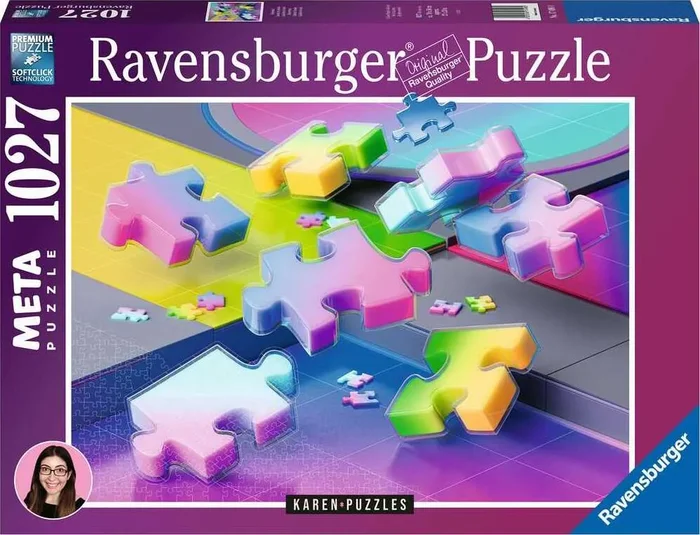 Karen Gradient Cascade META (1000 pc Puzzles)