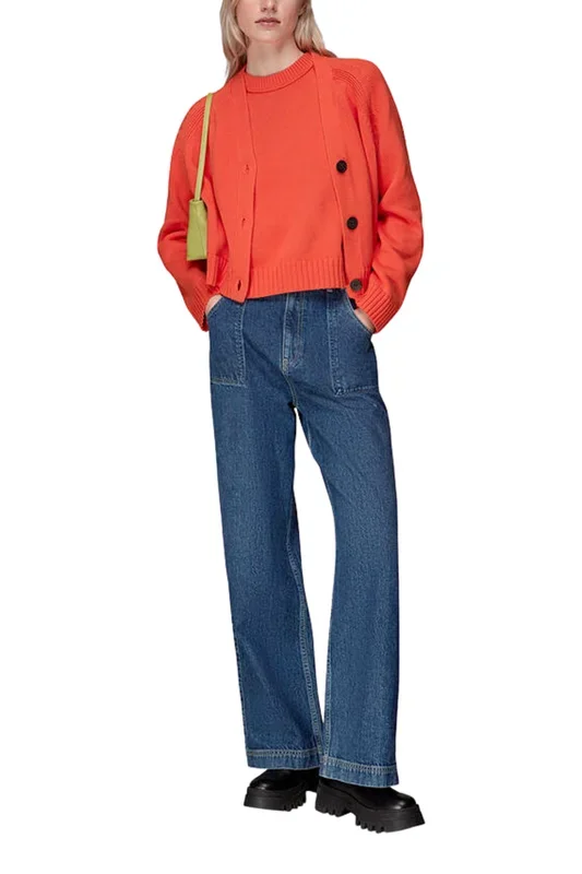 Karine Rib Detail Cardigan