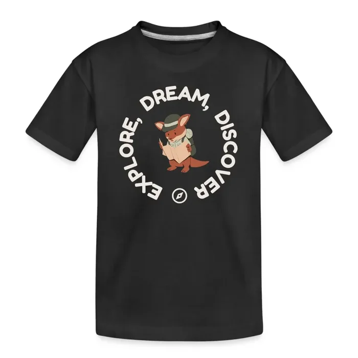 Kid’s Organic Cotton Unisex T-Shirt | Explore, Dream, Discover