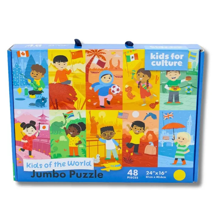 Kids Of The World: Jumbo Puzzle – 48 Pieces