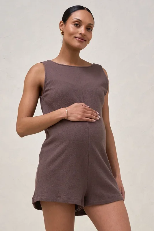 Kindred Nursing Playsuit – Ash Brown