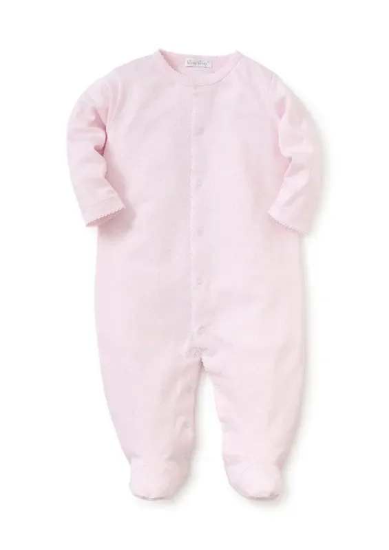 Kissy Kissy Pink Dot Footie